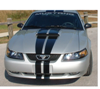 1999-04 Mustang Lemans Racing Stripes - Convertible - Hood Scoop